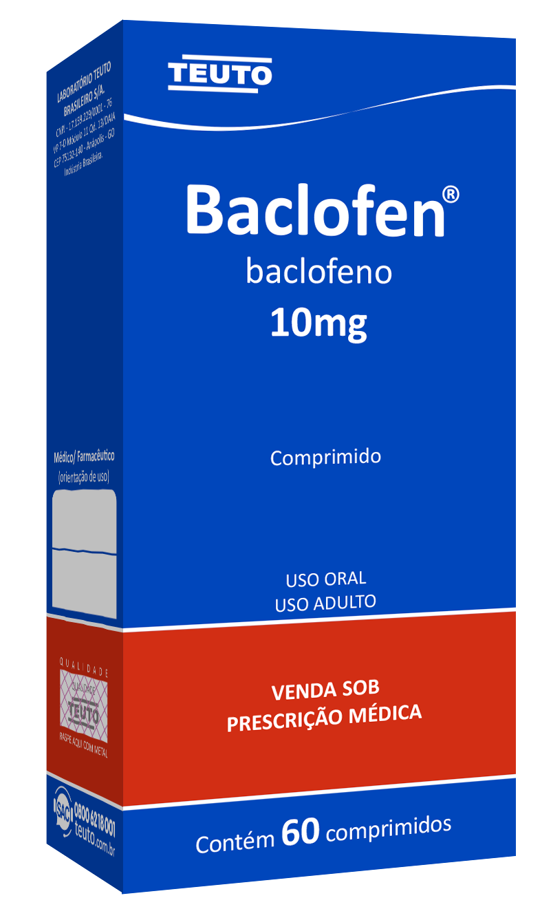 Baclofeno de 10 mg